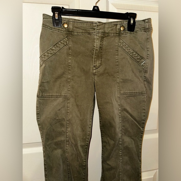 Pilcro the demilune boot Olive Boot Cut Pants 28 Anthropologie - Picture 4 of 12